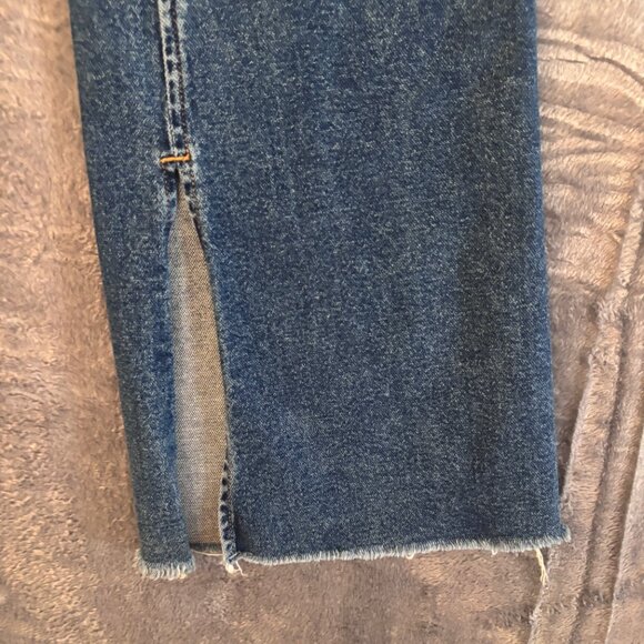 Rag & Bone Women’s Jeans Size 26 Kick Flare Raw Hem Blue - Picture 4 of 16